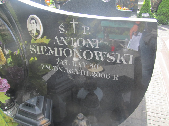 Antoni Siemionowski 1956 Sulejówek - Grobonet - Wyszukiwarka osób pochowanych