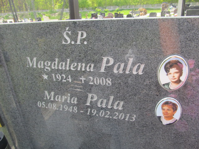 Magdalena Pala 1924 Sulejówek - Grobonet - Wyszukiwarka osób pochowanych