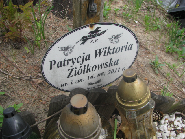 Patrycja Wiktoria Ziółkowska 2011 Sulejówek - Grobonet - Wyszukiwarka osób pochowanych