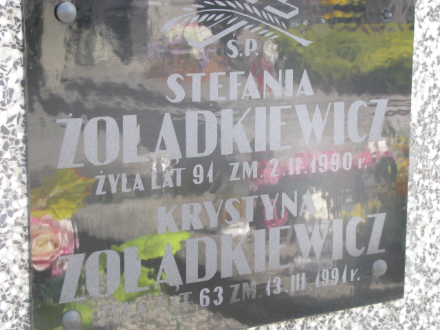 Krystyna Żołądkiewicz 1928 Sulejówek - Grobonet - Wyszukiwarka osób pochowanych