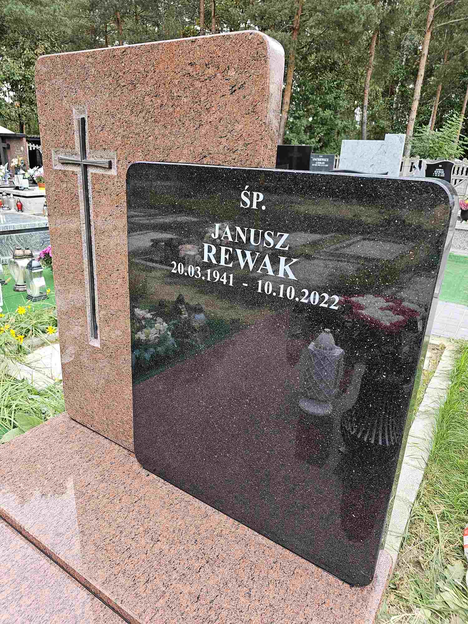 Grób Maria Rewak